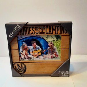 We People-Memories Are Made While Camping 4X6 Picture Frame
